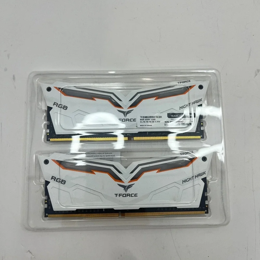TeamGroup T-Force Night Hawk RGB DDR4 16GB 3200MHz RAM (2 x 8GB) CL-16-18-18-38
